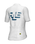 ALÉ Cyklistický dres s krátkym rukávom - SAUVAGE 2.0 PR-E - biela