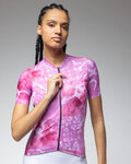 ALÉ Cyklistický dres s krátkym rukávom - PRAGMA LINFA - ružová