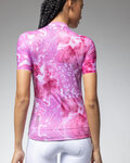 ALÉ Cyklistický dres s krátkym rukávom - PRAGMA LINFA - ružová
