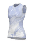 ALÉ Cyklistické tričko bez rukávov - INTIMO FAN - svetlo modrá