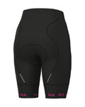 ALÉ Cyklistické nohavice krátke bez trakov - STRADA 2.0 PR-E - čierna