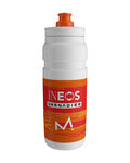 ELITE Cyklistická fľaša na vodu - FLY INEOS GRENADIER 750 ML 2026 - biela/oranžová