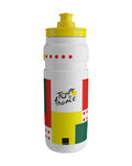ELITE Cyklistická fľaša na vodu - FLY TOUR DE FRANCE COLORS 750 ML 2026 - biela/žltá/červená