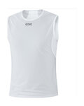 GORE Cyklistické tielko - WINDSTOPPER BASE - biela