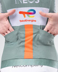GOBIK Cyklistický dres s krátkym rukávom - ODYSSEY NETCOMPANY INEOS 26 - zelená/oranžová