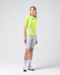 GOBIK Cyklistický dres s krátkym rukávom - CARRERA 3.0 - žltá