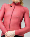 GOBIK Cyklistický dres s dlhým rukávom zimný - HYDER WOMEN - ružová