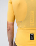 GOBIK Cyklistický dres s krátkym rukávom - PHANTOM - žltá