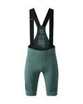 GOBIK Cyklistické nohavice krátke s trakmi - MATT 2.0 K10 - zelená