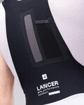 GOBIK Cyklistické nohavice krátke s trakmi - LANCER NETCOMPANY INEOS DIAMOND 26 - biela