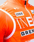 GOBIK Cyklistická vesta - PLUS 2.0 INEOS GRENADIERS 26 - biela/oranžová