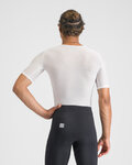 SPORTFUL Cyklistické tričko s krátkym rukávom - PRO BASELAYER - biela