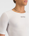 SPORTFUL Cyklistické tričko s krátkym rukávom - PRO BASELAYER - biela