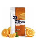 GU Cyklistická výživa - ENERGY CHEWS 60 g ORANGE