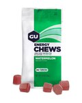 GU Cyklistická výživa - ENERGY CHEWS 60 G WATERMELON