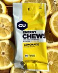 GU Cyklistická výživa - ENERGY CHEWS 60 G LEMONADE