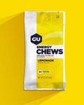 GU Cyklistická výživa - ENERGY CHEWS 60 G LEMONADE