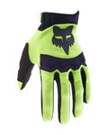 FOX Cyklistické rukavice dlhoprsté - DIRTPAW - žltá/čierna