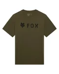 FOX Cyklistické tričko s krátkym rukávom - ABSOLUTE 195 ORIGINAL SS - zelená/čierna