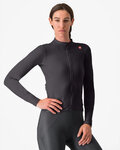 CASTELLI Cyklistický dres s dlhým rukávom zimný - ESPRESSO THERMAL W - čierna