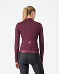 CASTELLI Cyklistický dres s dlhým rukávom zimný - ESPRESSO THERMAL W LS - červená