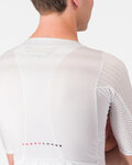 CASTELLI Cyklistický dres s krátkym rukávom - AERO RACE 8S - biela