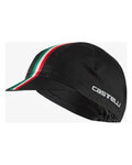 CASTELLI Cyklistická čiapka - ITALIA CAP - čierna