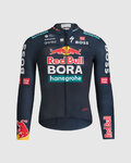 SPORTFUL Cyklistický dres s dlhým rukávom letný - RED BULL BORA - HANSGROHE THERMAL - modrá