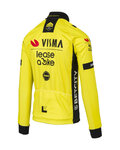 RAPIDGEAR Cyklistická vetruodolná bunda - REPLIKA VISMA WIND 2025 - žltá