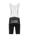 RAPIDGEAR Cyklistické nohavice krátke s trakmi - VISMA TDF25 REPLICA BIBSHORT - čierna