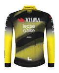 RAPIDGEAR Cyklistický dres s dlhým rukávom letný - VISMA TDF25 REPLICA JERSEY - žltá/čierna