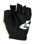 RAPIDGEAR Cyklistické rukavice krátkoprsté - VISMA TDF25 REPLICA GLOVES - žltá/čierna