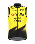 RAPIDGEAR Cyklistická vesta - REPLICA VISMA 2026 - žltá/čierna