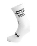 RAPIDGEAR Cyklistické ponožky klasické - REPLICA VISMA 2026 - biela