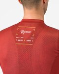 CASTELLI Cyklistický dres s krátkym rukávom - #GIRO107 ROMA - červená