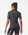 CASTELLI Cyklistický dres s krátkym rukávom - #GIRO107 COMPETIZIONE W - čierna