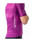 CASTELLI Cyklistický dres s krátkym rukávom - GIRO109 COMPETIZIONE 4 - cyklamenová