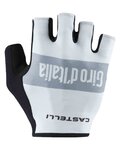 CASTELLI Cyklistické rukavice krátkoprsté - GIRO 3 - biela