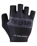 CASTELLI Cyklistické rukavice krátkoprsté - GIRO 3 - čierna