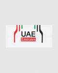 PISSEI Cyklistická čelenka - UAE TEAM EMIRATES 2024 - biela