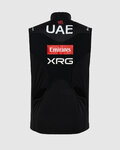 PISSEI Cyklistická vesta - UAE TEAM EMIRATES - XRG 2025 OFFICIAL WATERPROOF - čierna