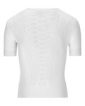 Q36.5 Cyklistické tričko s krátkym rukávom - BASE LAYER 2 - biela