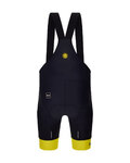 SANTINI Cyklistické nohavice krátke s trakmi - TOUR DE FRANCE - BIB SHORTS - čierna