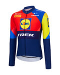 SANTINI Cyklistický dres s dlhým rukávom zimný - LIDL TREK 2025 - viacfarebná