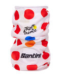 SANTINI Cyklistický nákrčník - TOUR DE FRANCE - NECK WARMER - viacfarebná