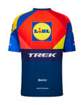 SANTINI Cyklistický dres s krátkym rukávom - LIDL TREK 2025 - viacfarebná