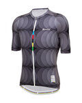 SANTINI Cyklistický dres s krátkym rukávom - UCI BARCELONA 1973 - šedá