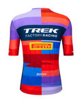 SANTINI Cyklistický dres s krátkym rukávom - TREK FACTORY RACING 2025 - viacfarebná