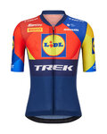 SANTINI Cyklistický dres s krátkym rukávom - LIDL TREK 2025 - viacfarebná