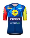 SANTINI Cyklistický dres s krátkym rukávom - LIDL TREK 2026 FAN LINE